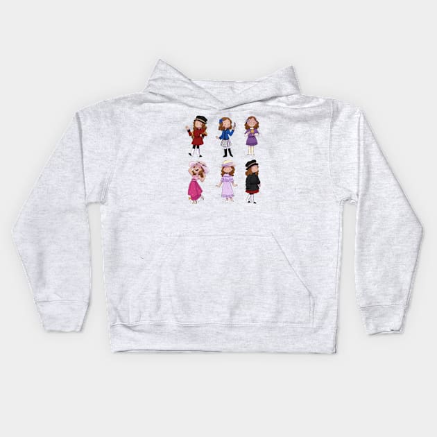 Rebecca Rubin - American Girl Kids Hoodie by LaurenS